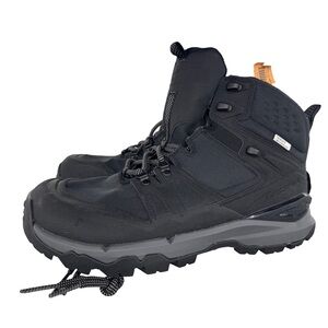 Altra Men's Black and Gray Rain Boots